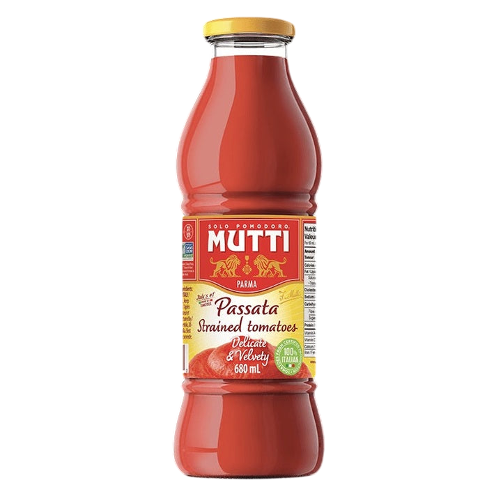 Mutti Passata Strained Tomatoes with Basil