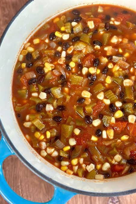 IK, Southwest Black Bean Soup Iron Kettle Commissary