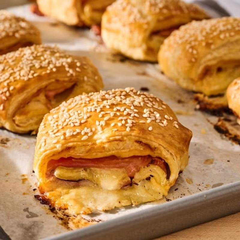 Iron Kettle, Ham & Cheese Crossiant Iron Kettle Commissary