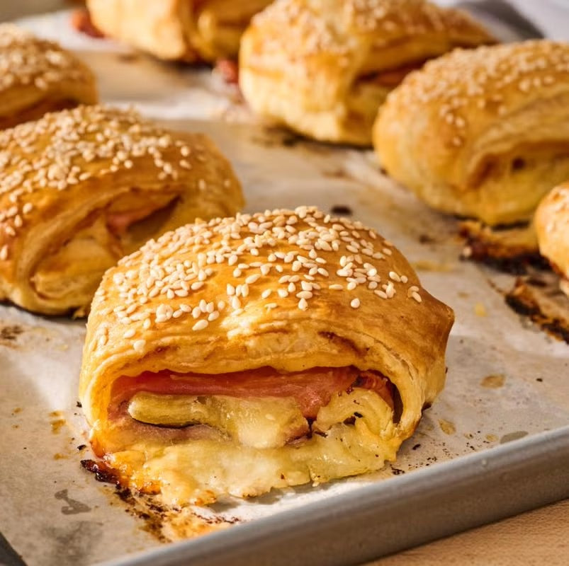 Iron Kettle, Ham & Cheese Crossiant Iron Kettle Commissary