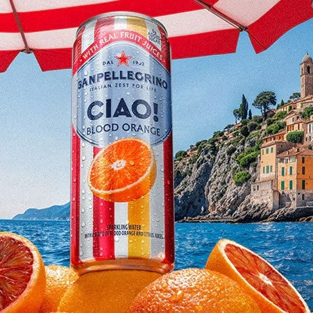 SanPellegrino Ciao! Blood Orange San Pellegrino Italian Sparkling Drinks
