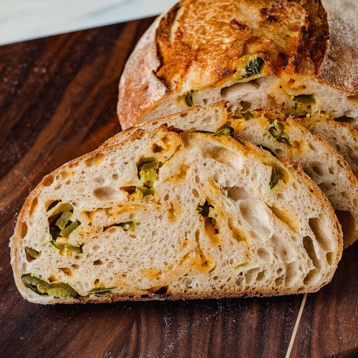 Iron Kettle Commissary Jalapeño & Cheddar Curd Sourdough