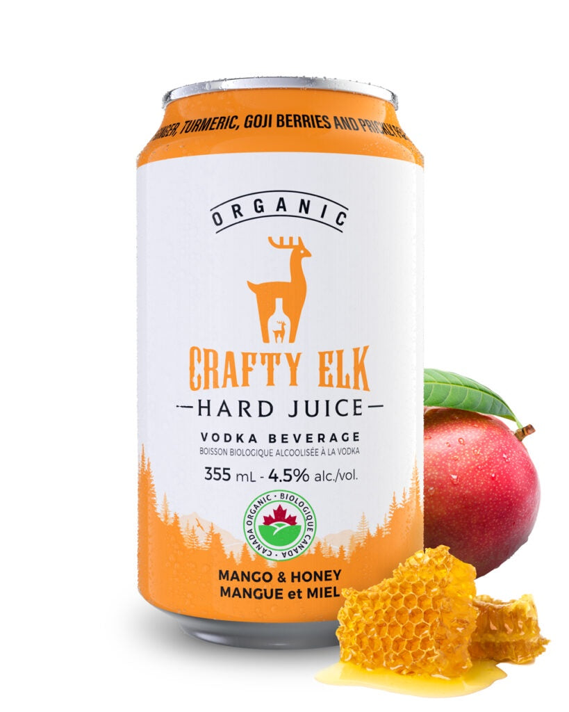 Crafty Elk, Mango & Honey 4/pk Crafty Elk