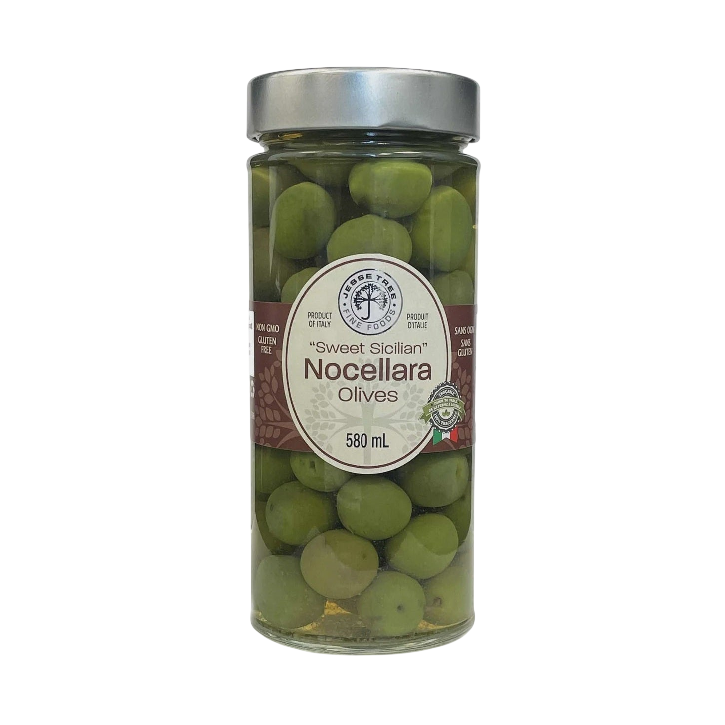 Jesse Tree Fine Foods Sweet Sicilian Nocellara Olives