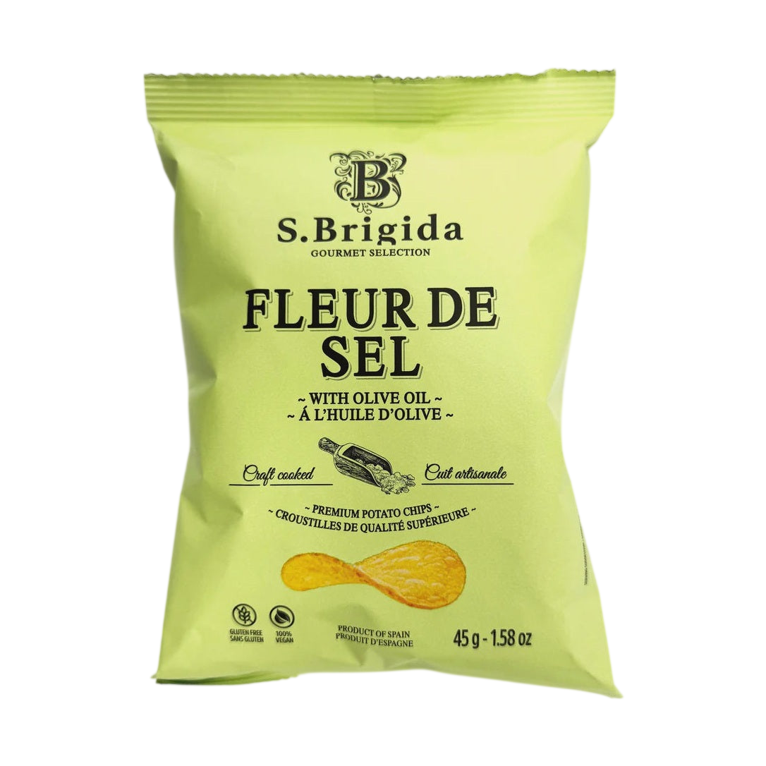 S. Brigida Fleur De Sel with Olive Oil Chips