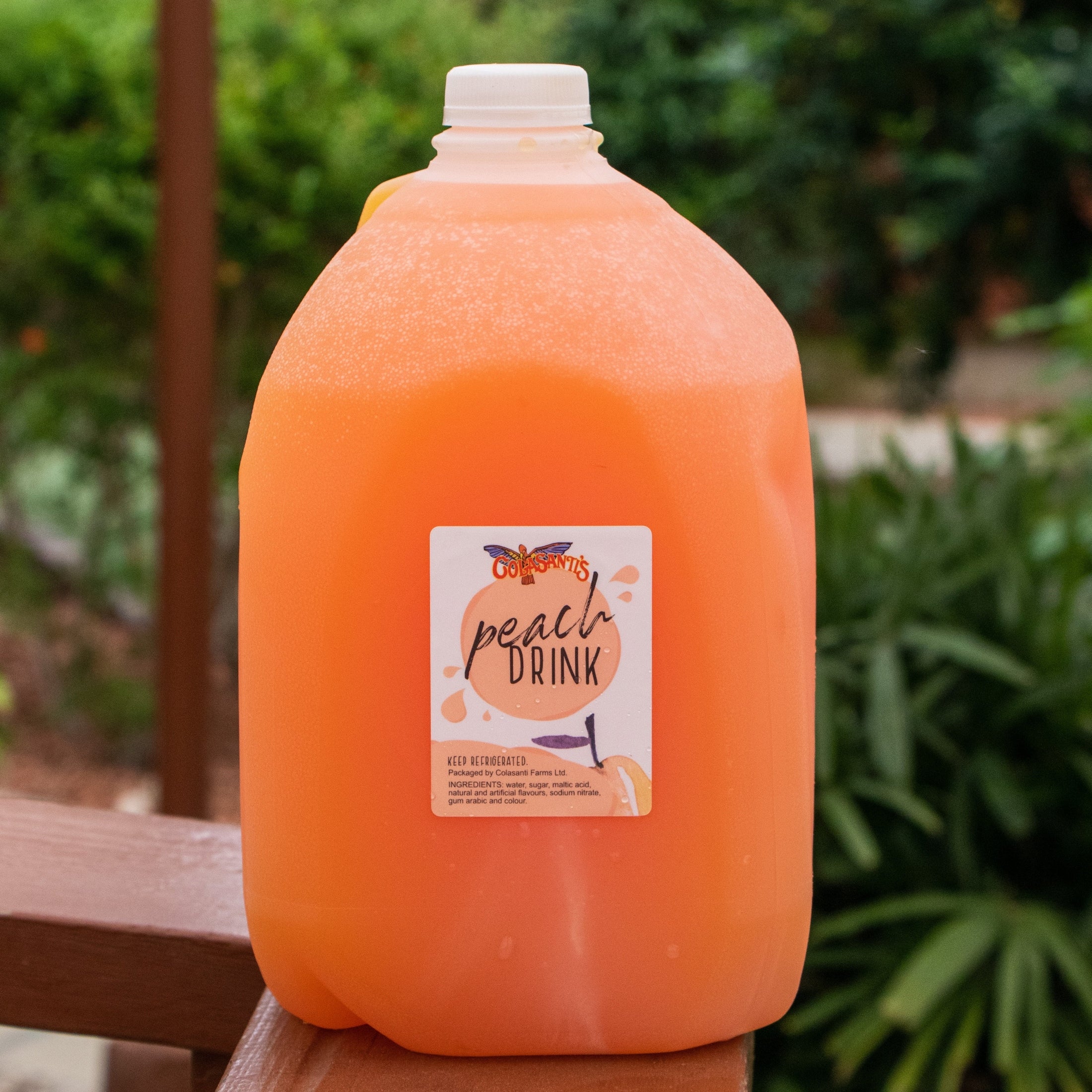 Colasanti's, Peach Juice /4ltr Colasanti's Tropical Garden