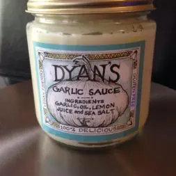 Dyan's Garlic Sauce